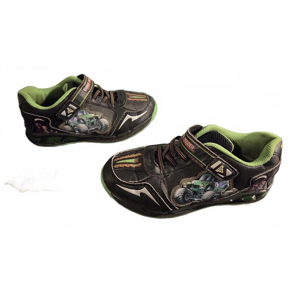 Monster Jam Grave Digger Athletic Sneakers | Toddler Size 2